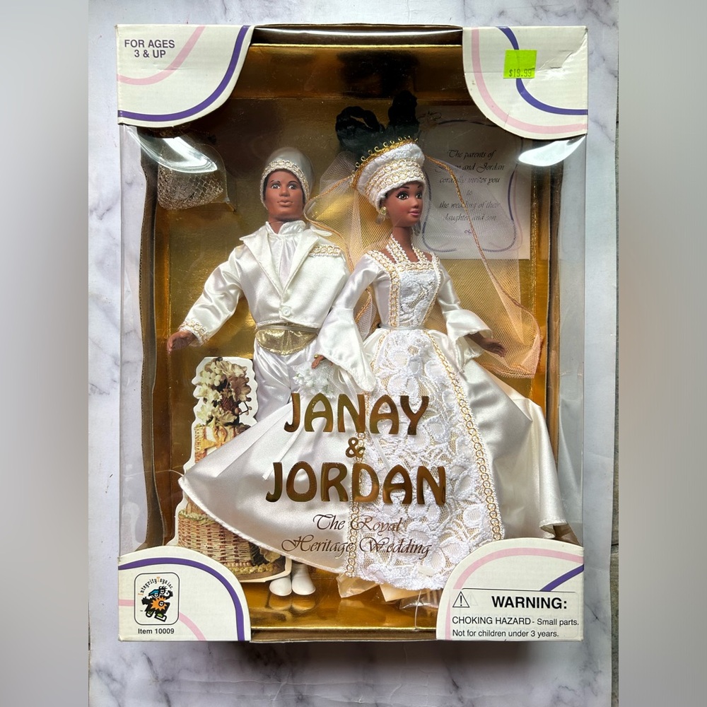 Integrity Toys Royal Heritage Wedding Jordan And Janay Doll